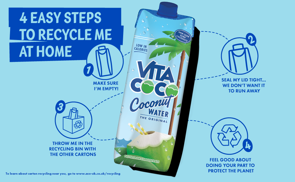 Vita Coco Original Coconut Water Multipack, 12x500 ml