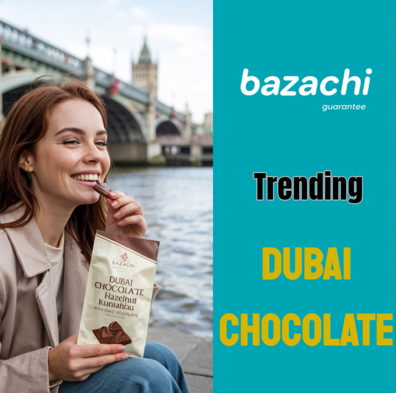 Dubai Chocolate – Pistachio Kunafa with White Chocolate (Handcrafted, 75g)