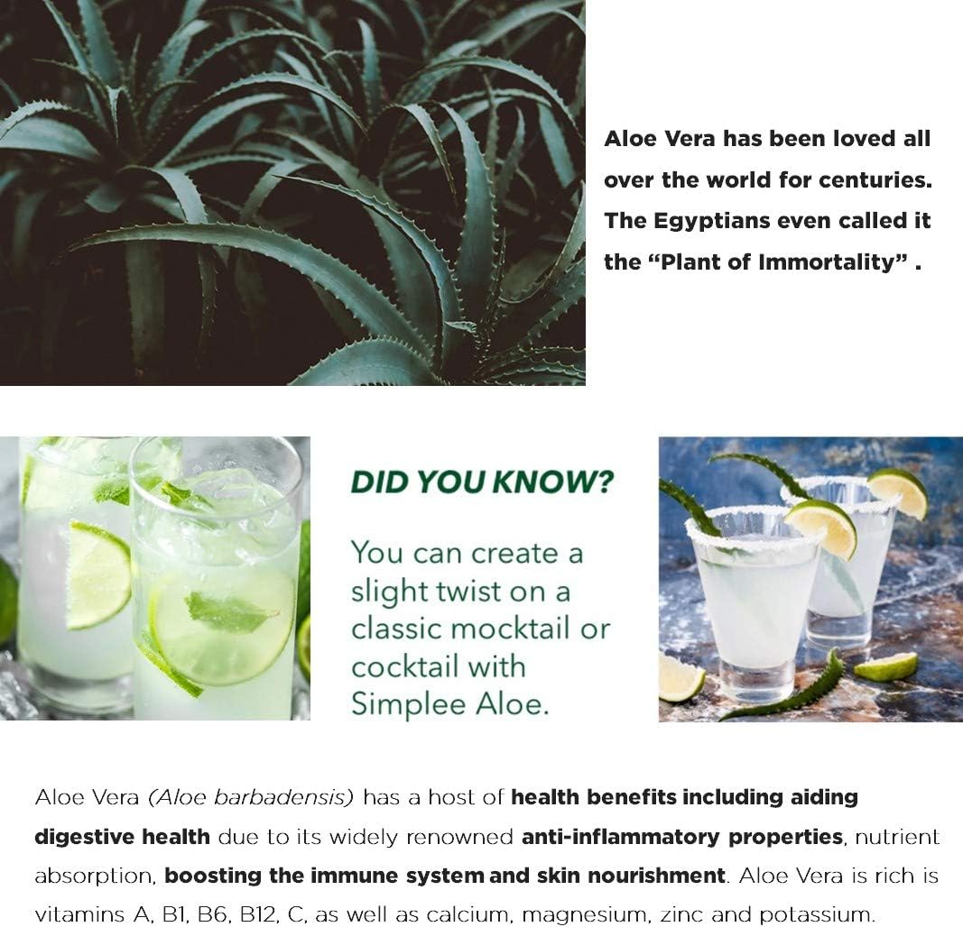 Simplee Aloe Vera Drink With Bits, 500ml