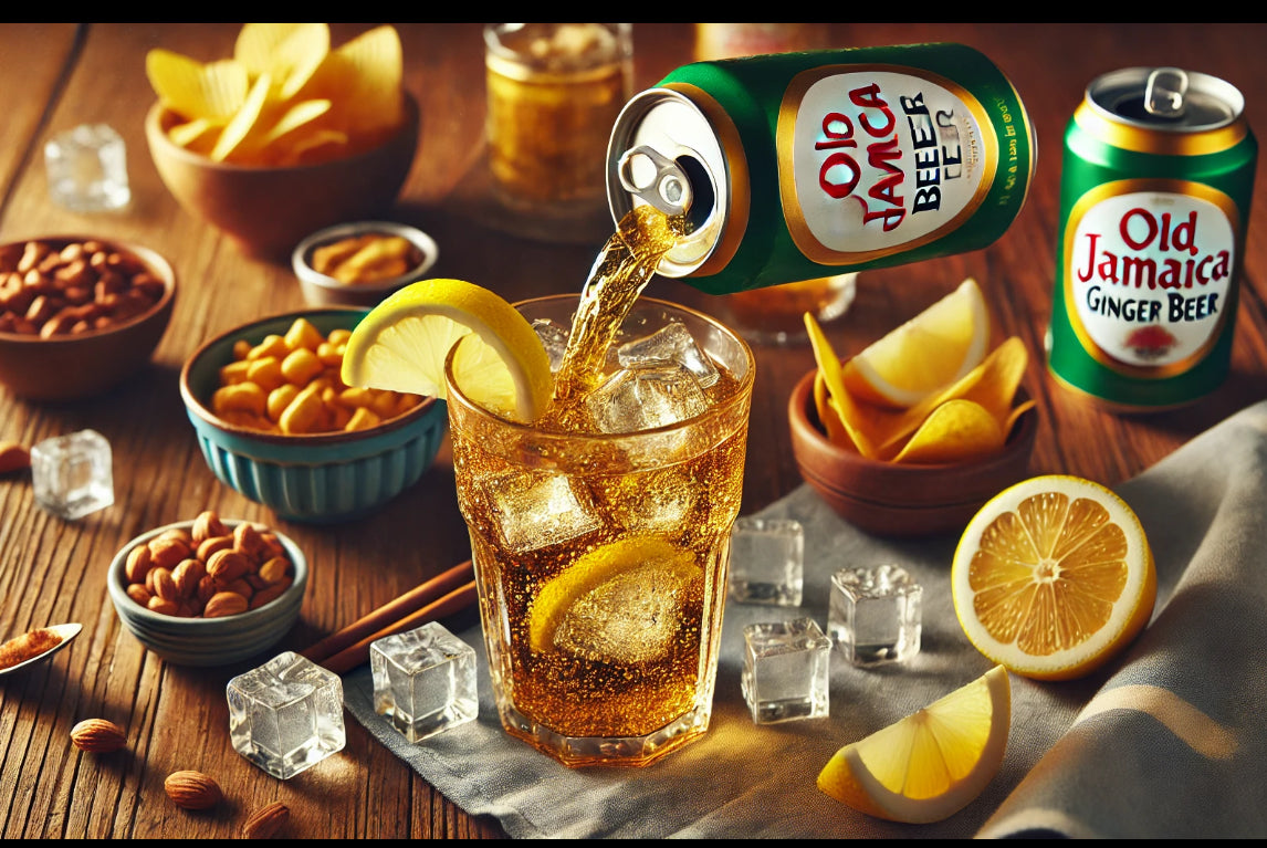 Old Jamaica Ginger Beer Carbonated Soft Drinks, 330ml