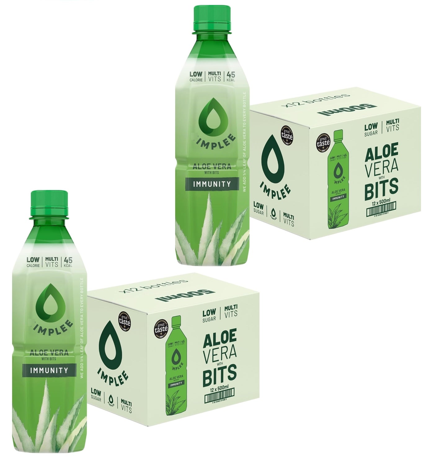Simplee Aloe Vera Drink With Bits, 500ml