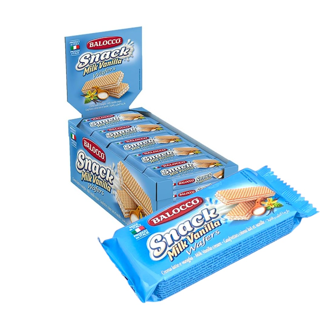 Balocco Wafers Milk Vanilla 45g