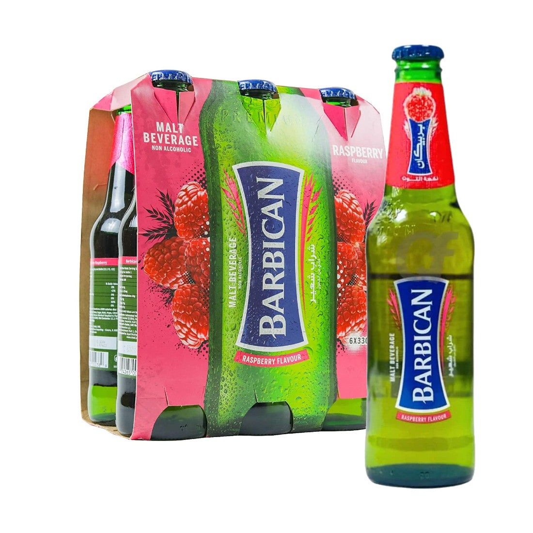 Barbican Raspberry Flavored Malt Drink 330ml