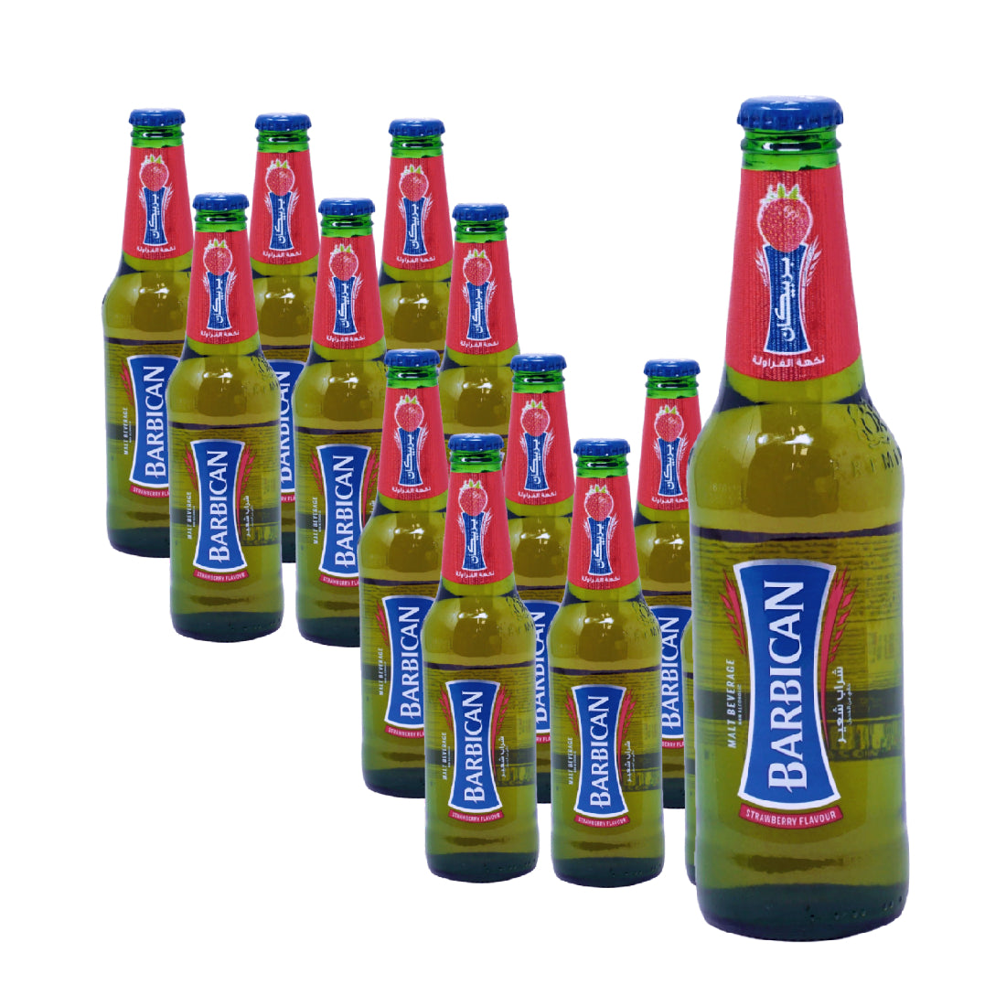 Barbican Strawberry Flavored Malt Drink 330ml