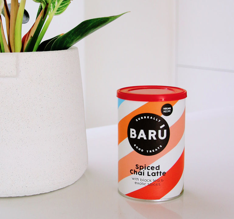 Baru Spiced Chai Latte with Black Tea and Masala Spices, 750g