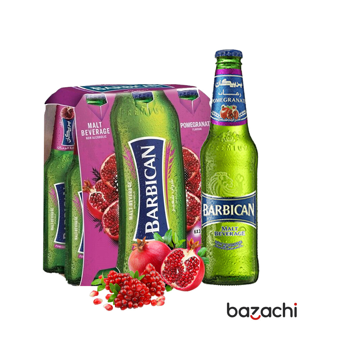 Barbican Pomegranate Flavored Malt Drink 330ml