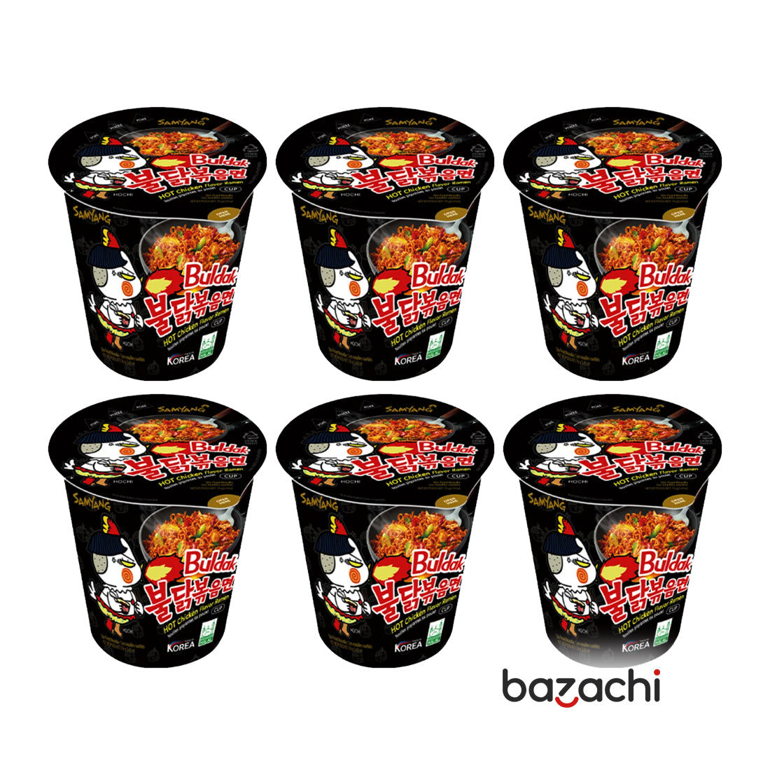 Buldak Hot Chicken Ramen Spicy Cup Noodles, 70g