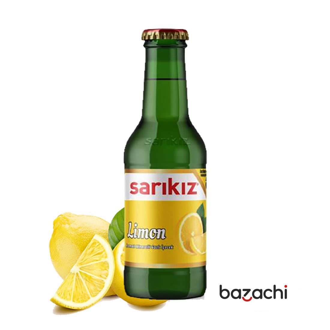 Sarikiz Lemon Flavoured Mineral Water (Lemonlu Maden Suyu) 200ml x 24