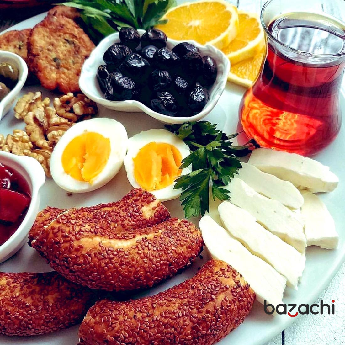 Simit Sarayi Frozen Turkish Sesame Bagel ( Sade Simit ) - 4 x 100g