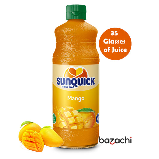 Sunquick Real Mango Fruit Concentrate Bottle, 700ml