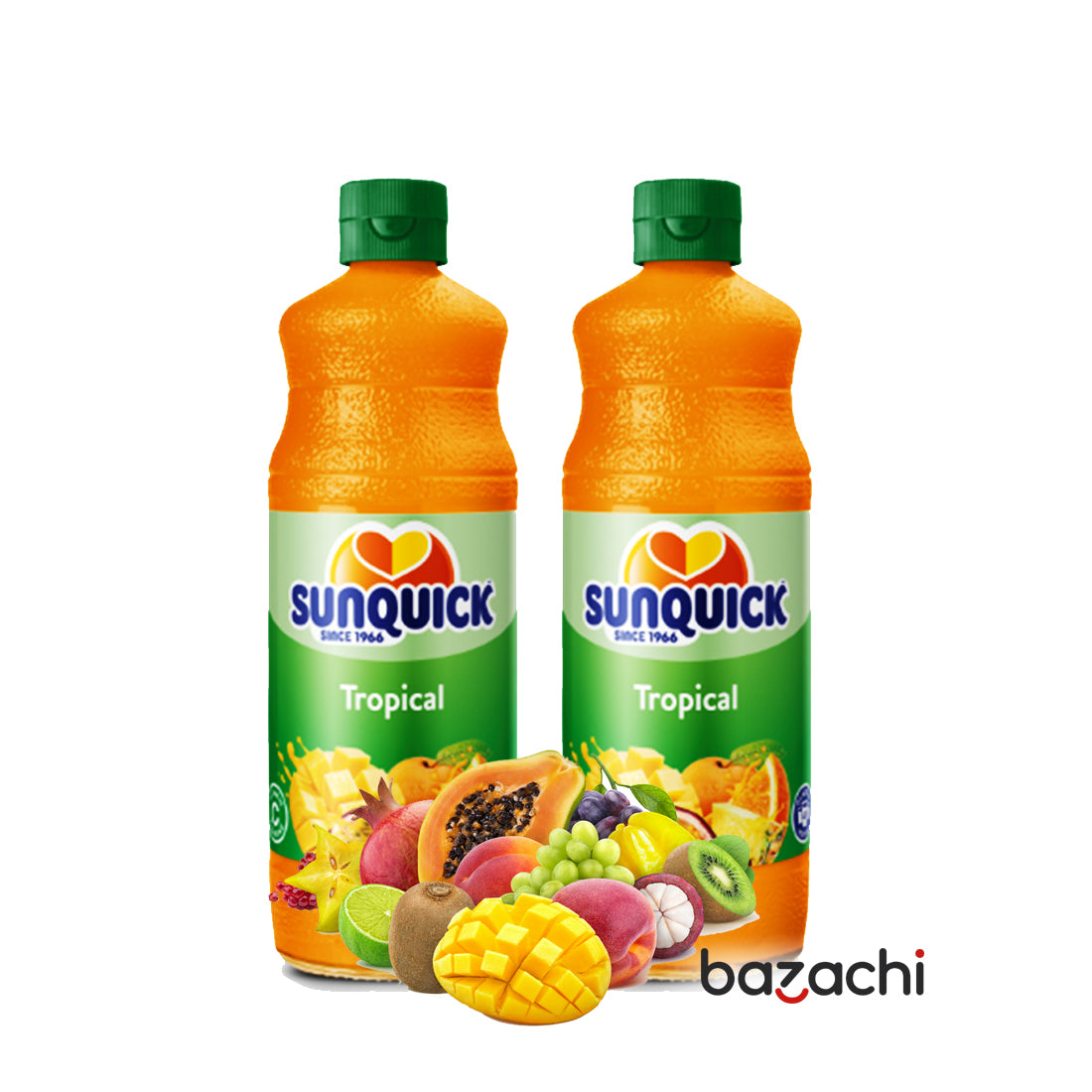 Sunquick Real Tropical Fruit Concentrate Bottle, 700ml