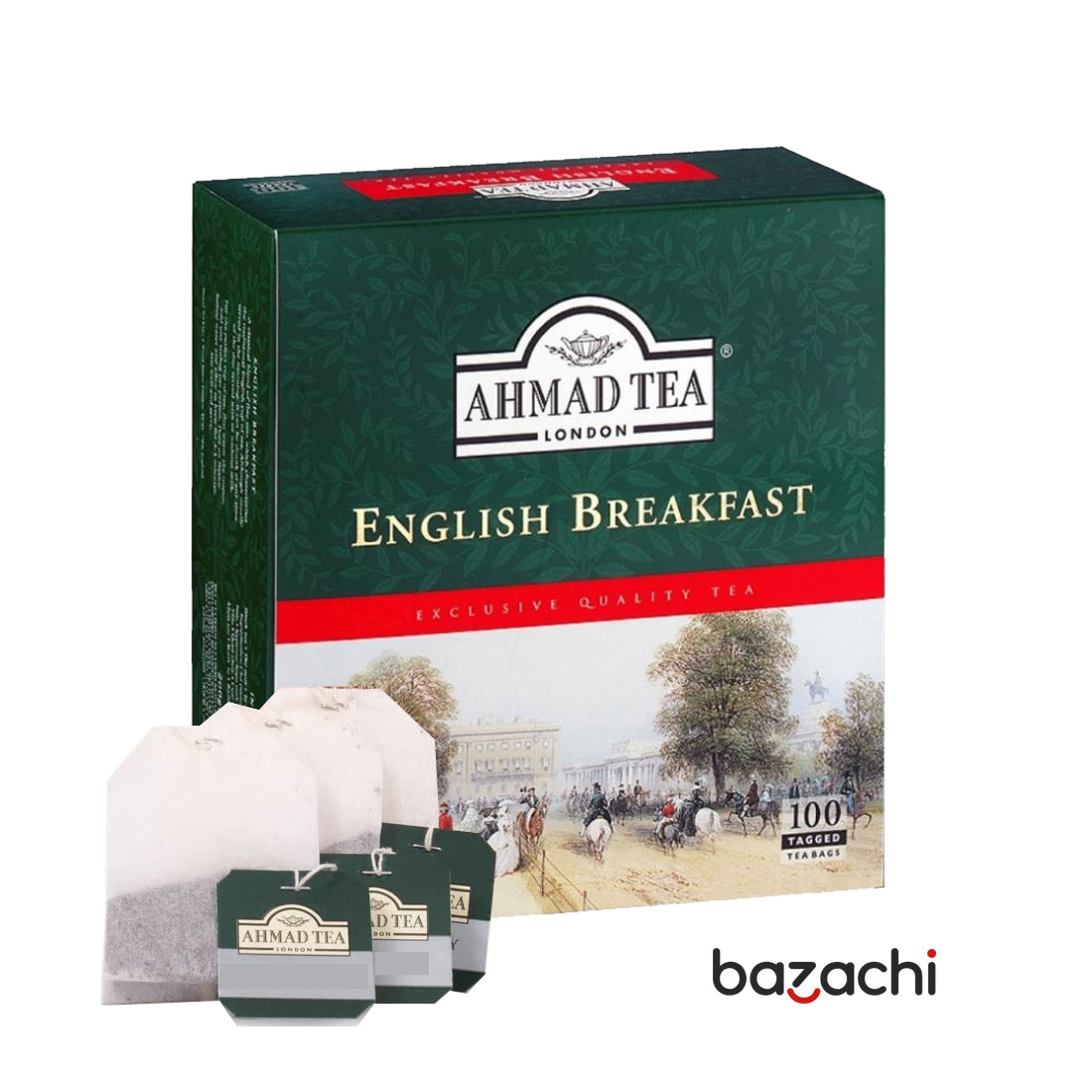 Ahmad Tea English Breakfast- (100 Teabags) + 25 Teabags Free