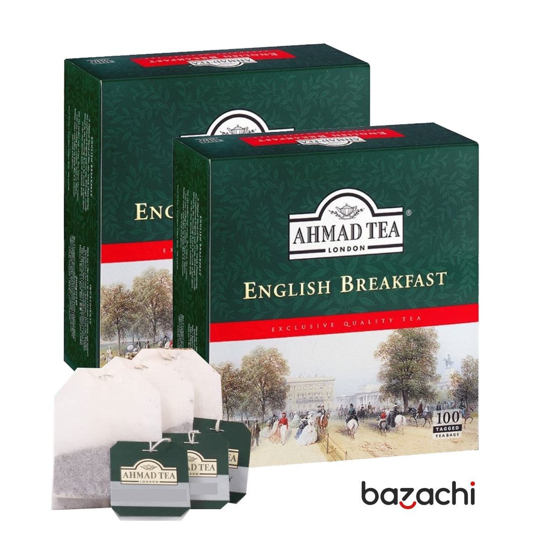 Ahmad Tea English Breakfast- (100 Teabags) + 25 Teabags Free