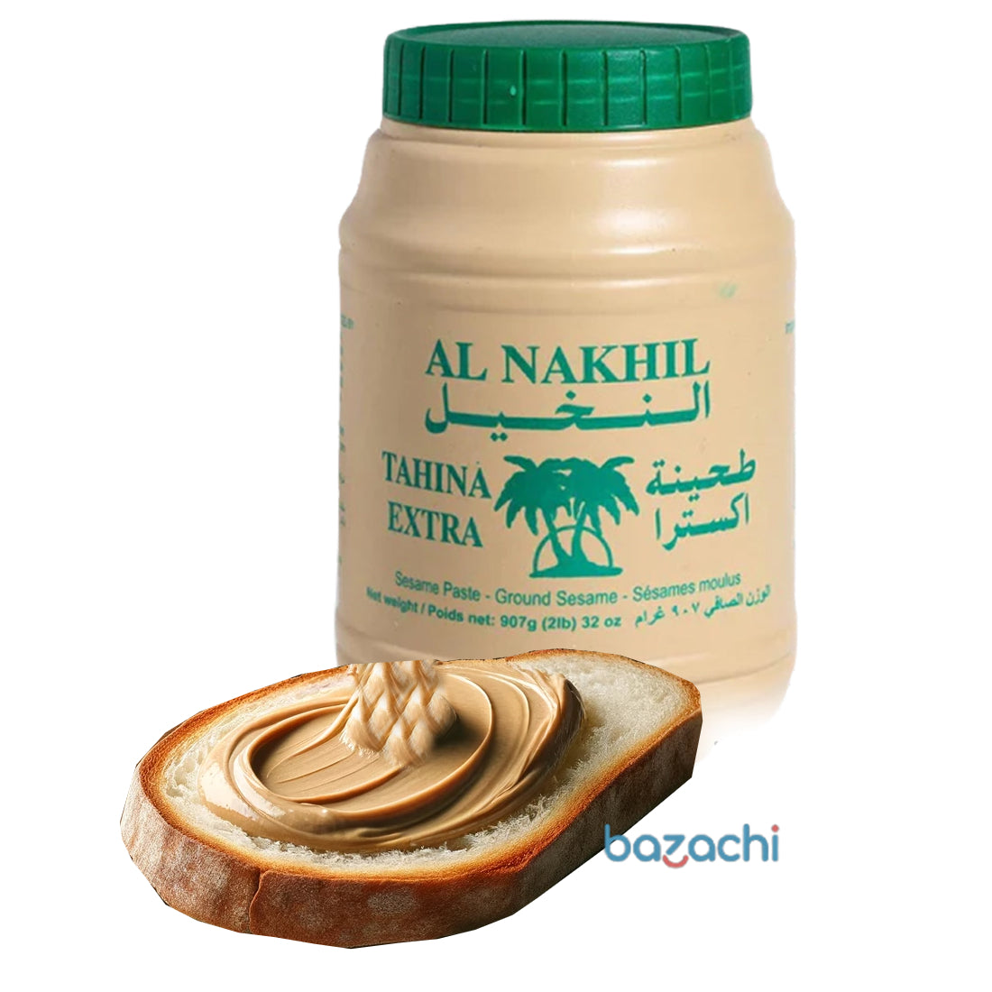 Al Nakhil Lebanon Tahina - Ground Sesame Paste, 907g