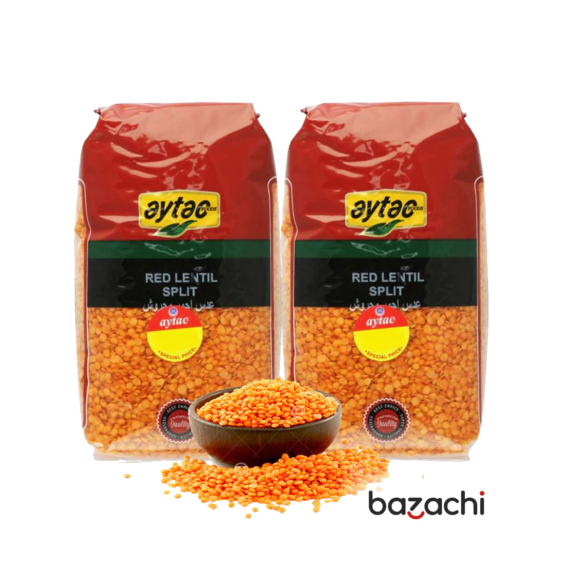 Aytac Canadian Red Lentils Split 1kg