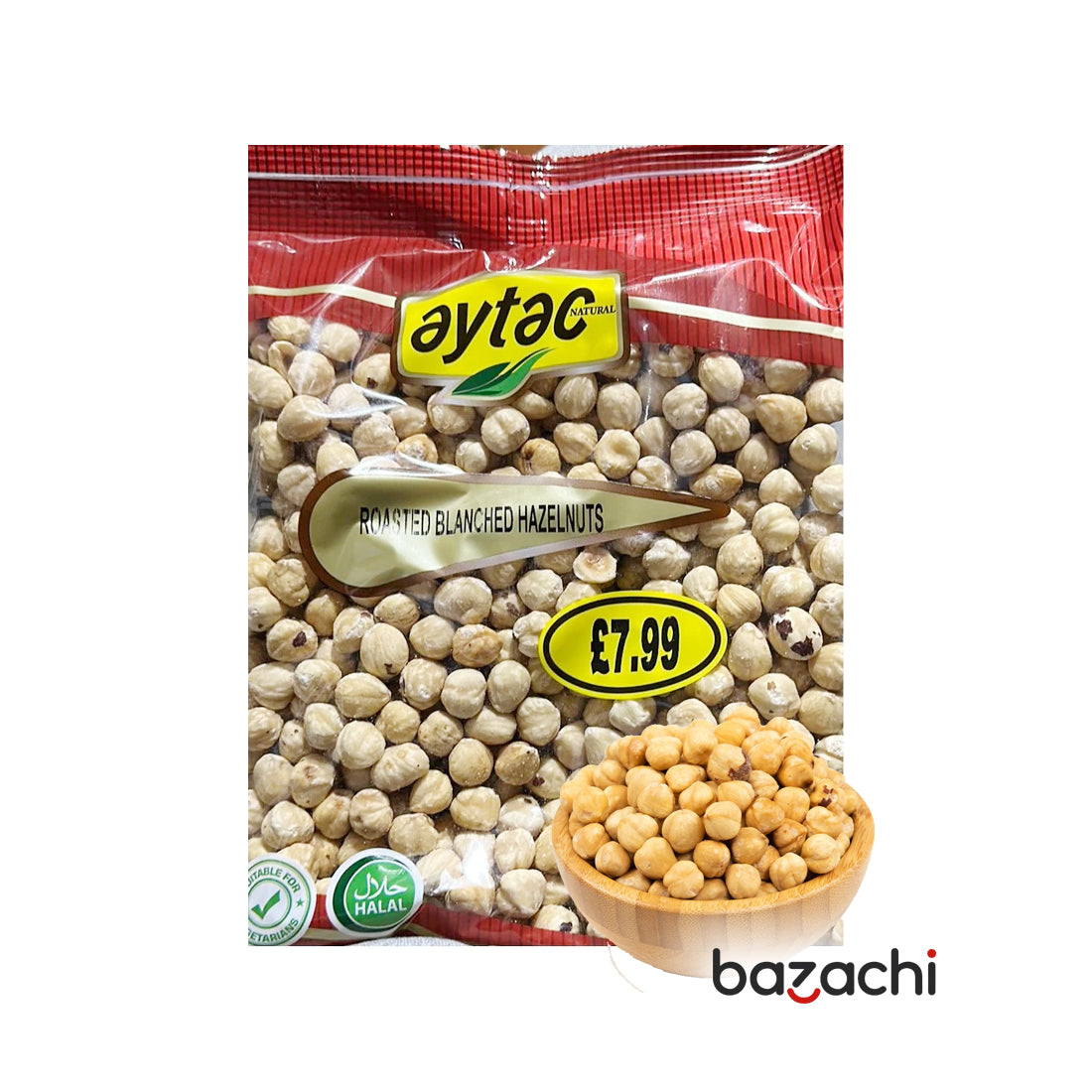 Aytac Roasted Blanched Hazelnut 600g