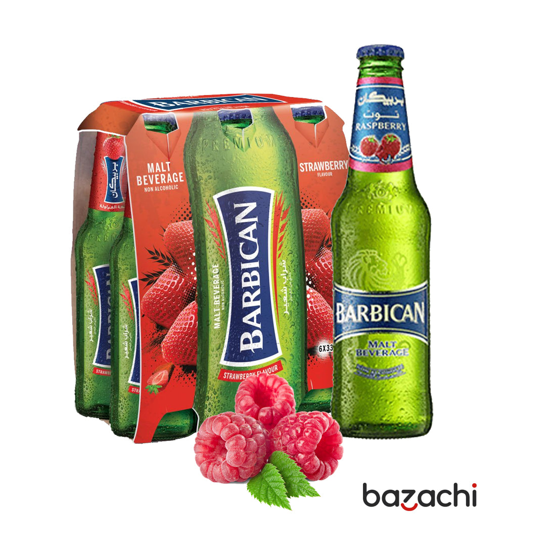 Barbican Raspberry Flavored Malt Drink 330ml