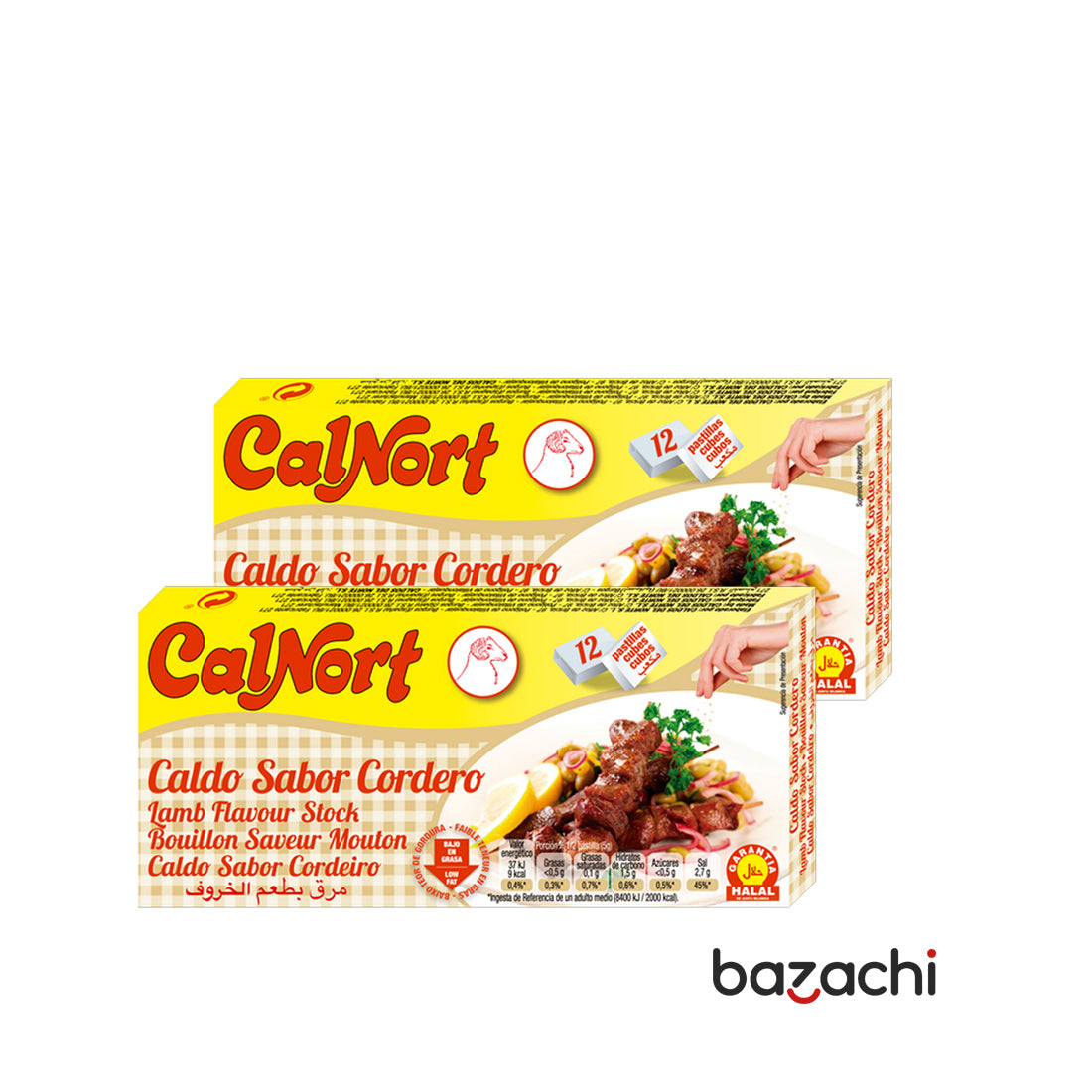 Calnort Bouillon Cubes 12 Cubes - Lamb