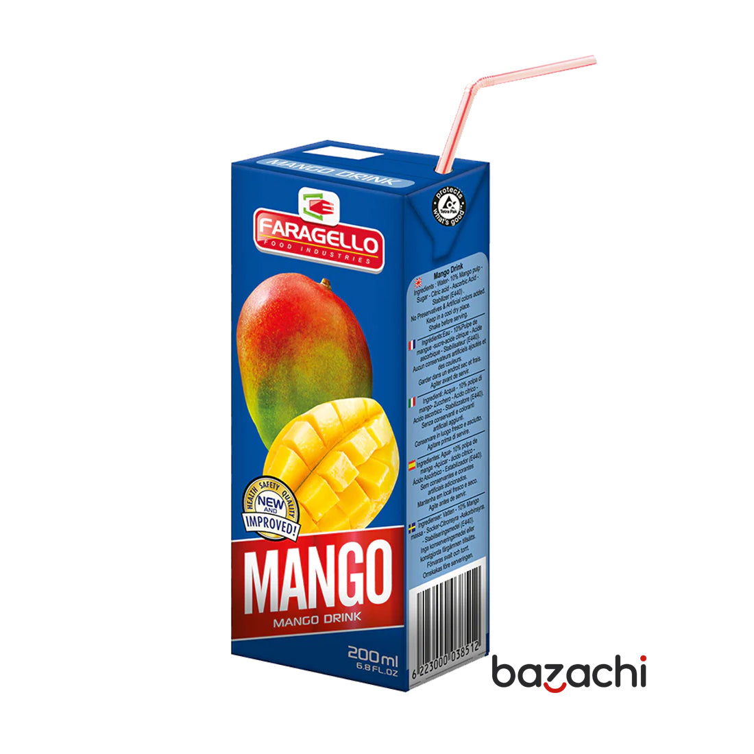 Faragello Mango Boisson Premium Fruit Juice(200ml)