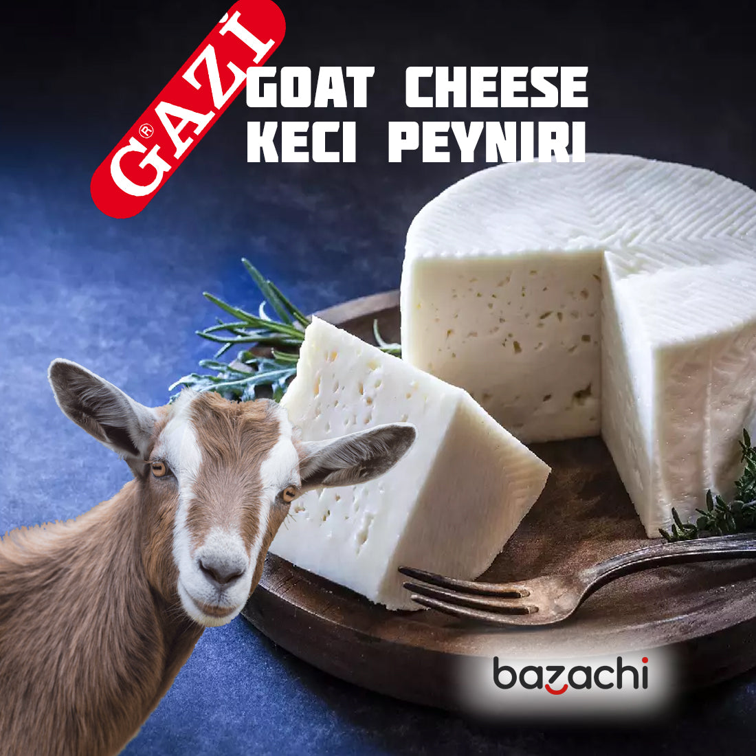 Gazi Goat Milk Cheese 50% ( Keci Peyniri ), 1500g