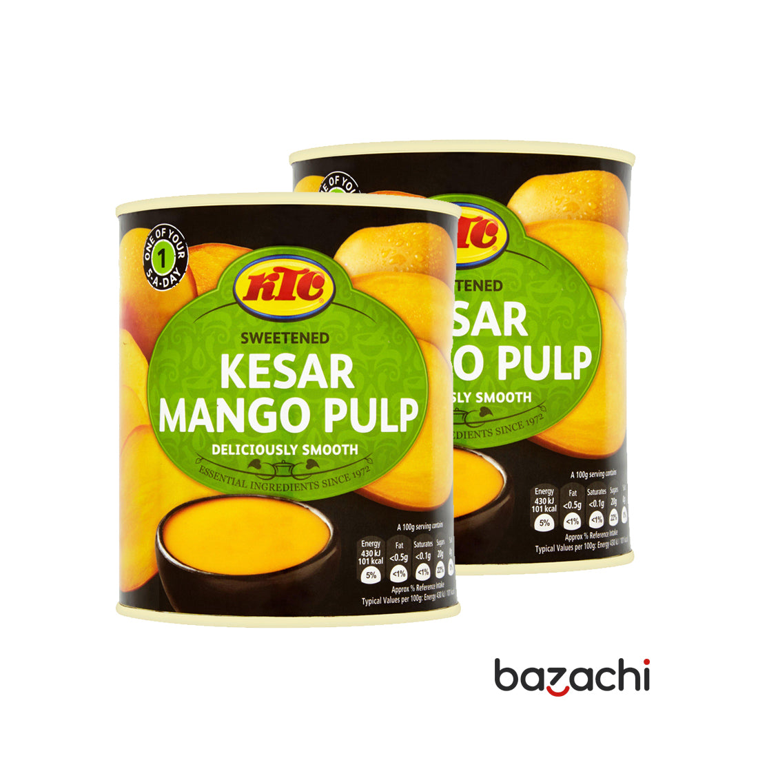 KTC - Sweetened Kesar Mango Pulp 850g