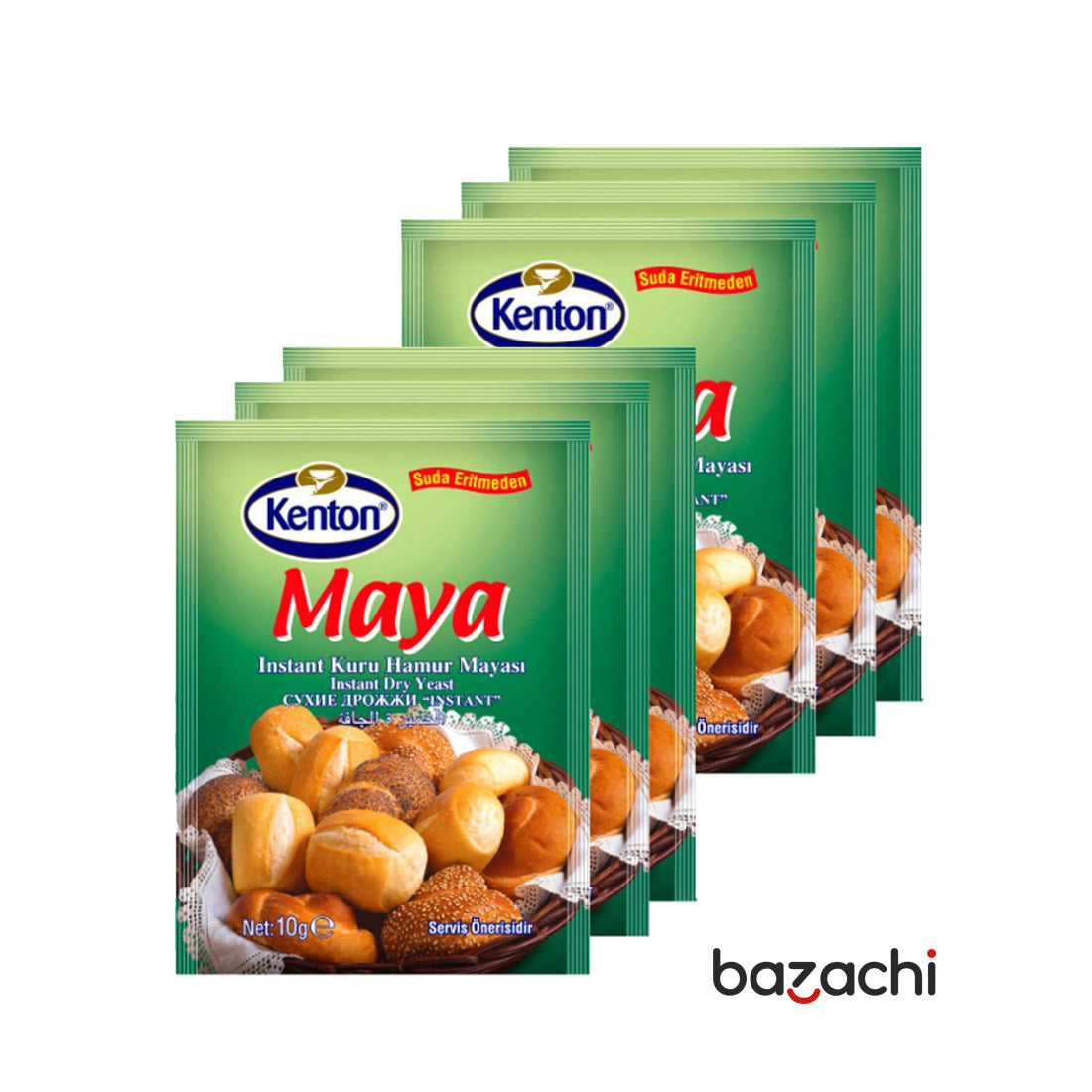 Kenton Instant Halal Dry Yeast (Kuru Hamur Mayasi) 3x10g
