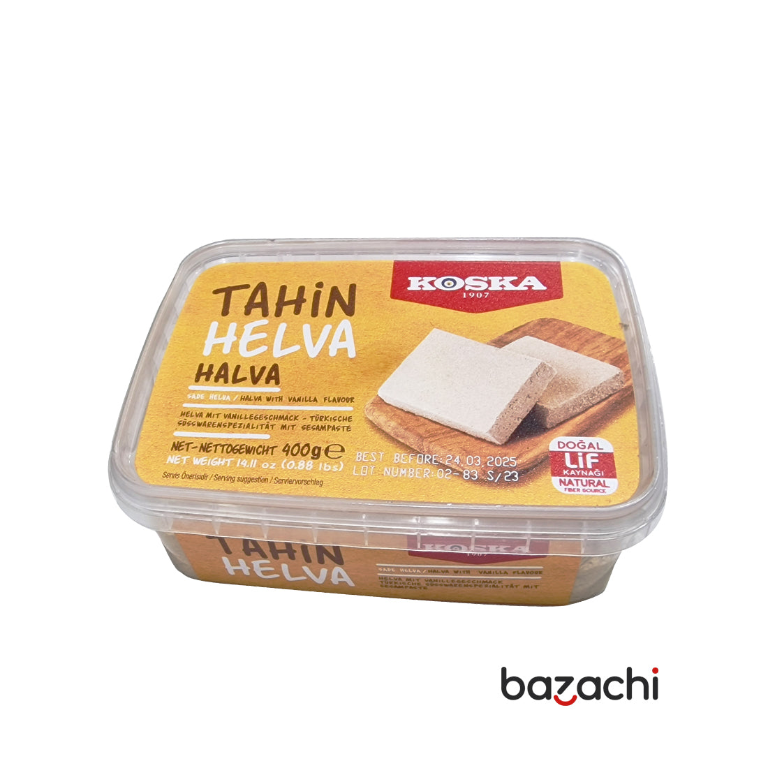 Koska Tahini Halva Plain - Sade Helva 700g