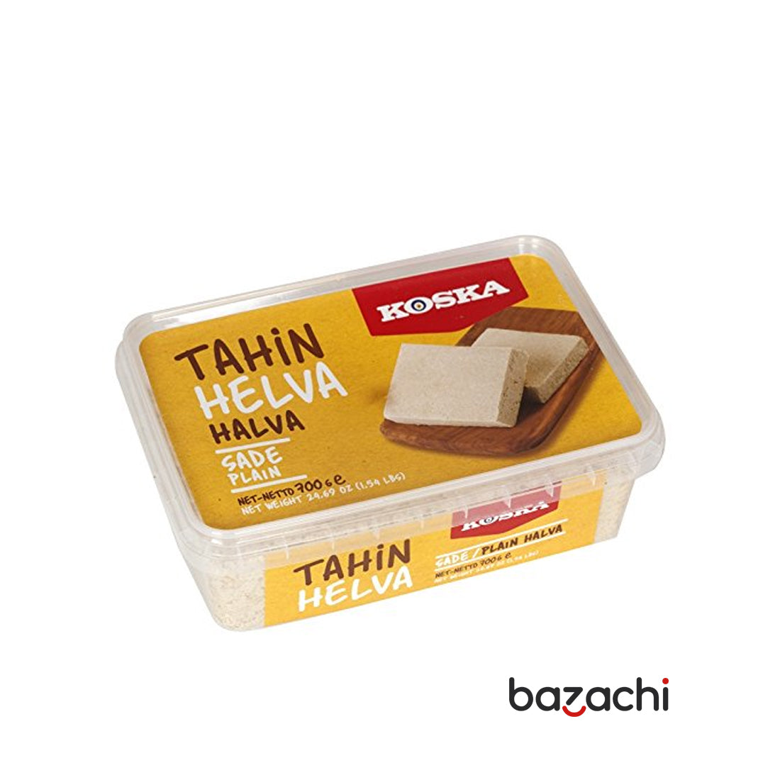 Koska Tahini Halva Plain - Sade Helva 700g