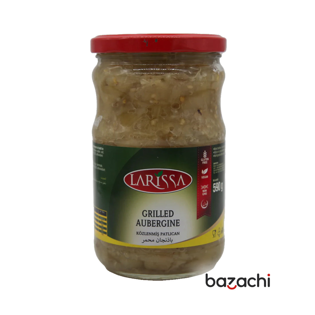 Larissa Roasted Eggplant (660CC Jar)- Gluten Free