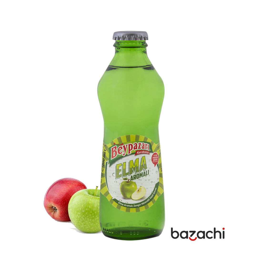 Beypazari Apple Flavoured Drink (Elma Aromali Maden Suyu), 24 x 200ml