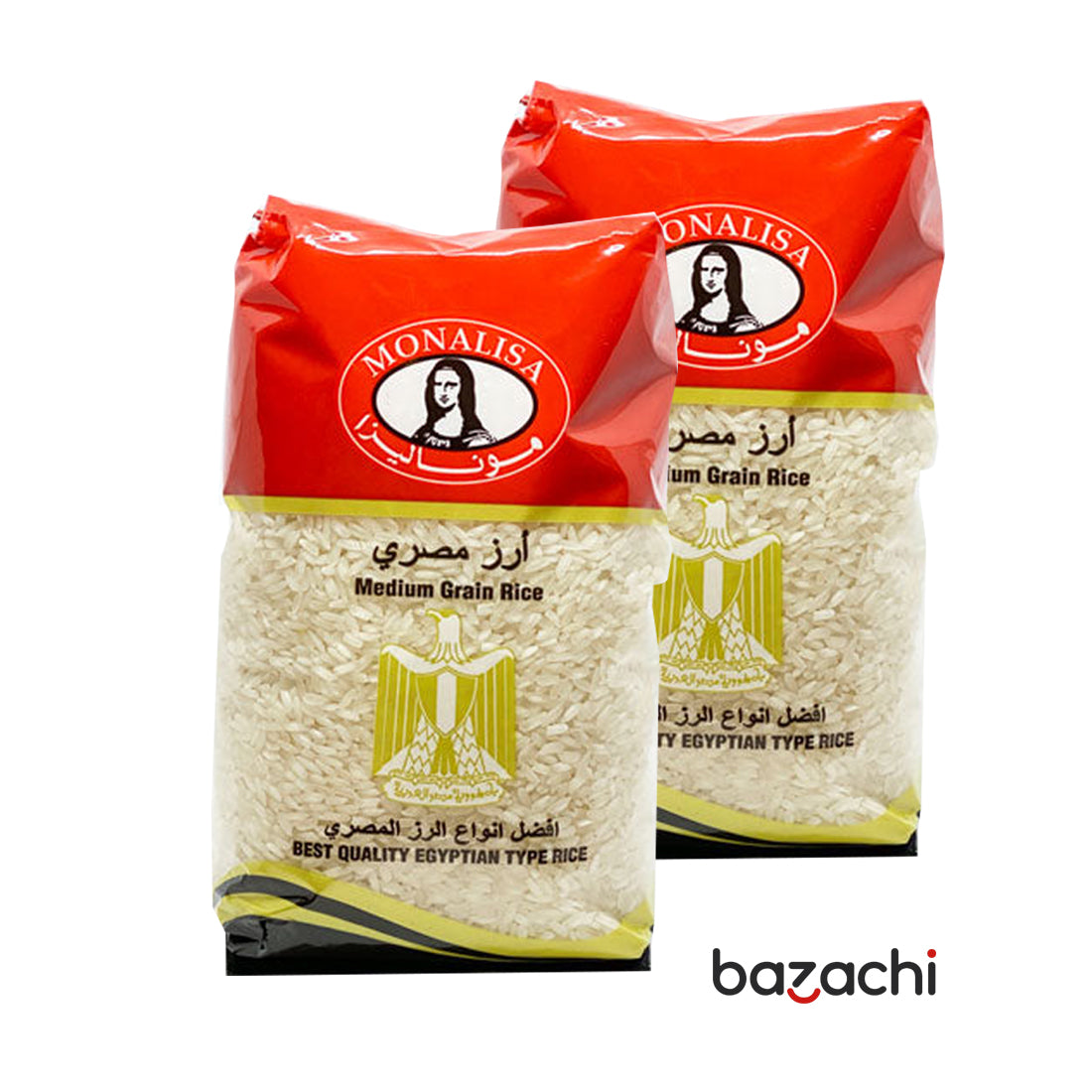 Monalisa Egyptian Rice, Medium Grain, 1 Kg