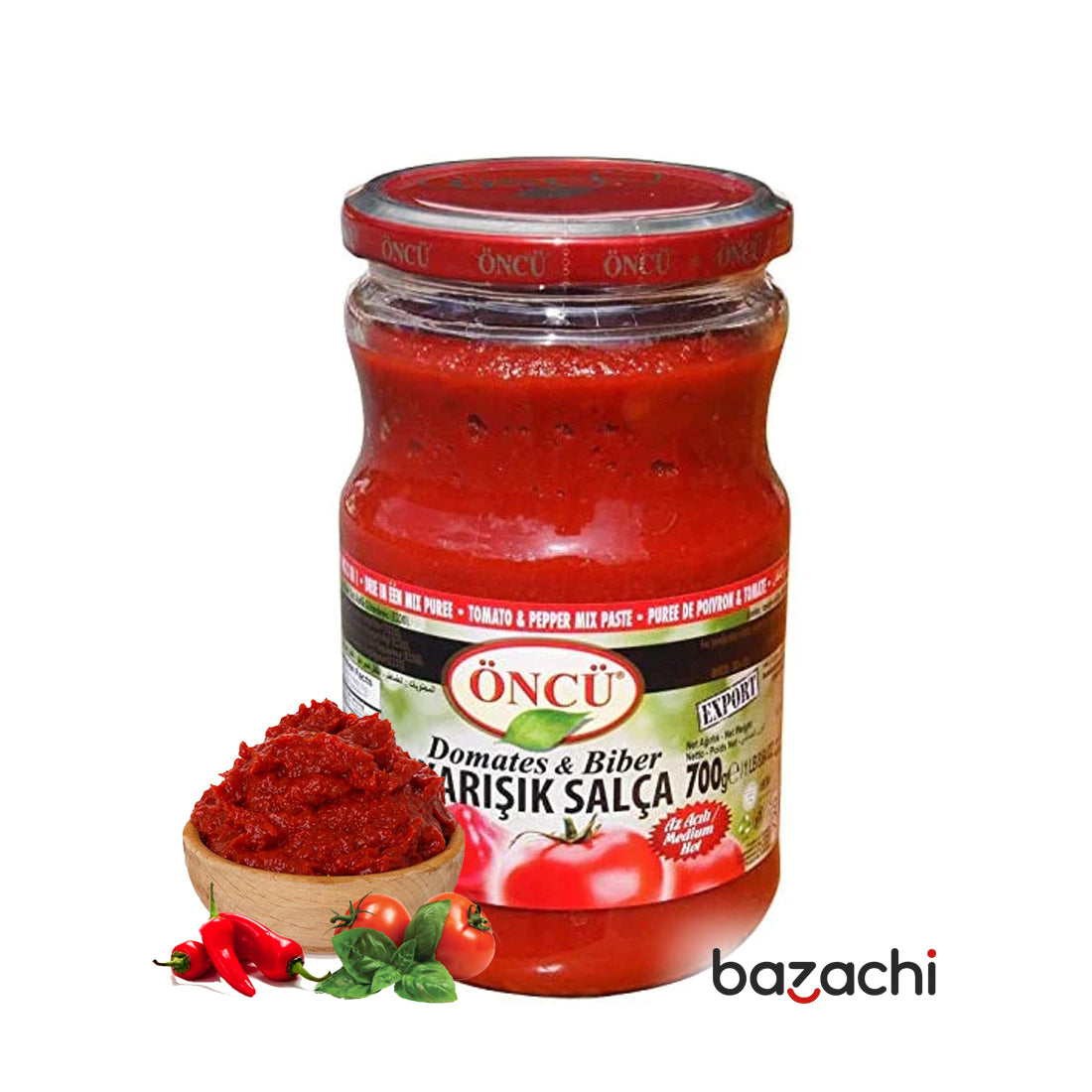 Oncu Tomato and Pepper Mixed Paste - Karisik Salca