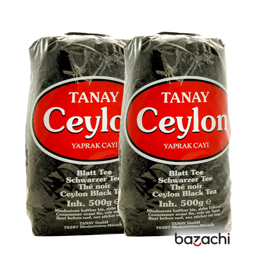 Tanay Ceylon Black Leaf Tea, 500g