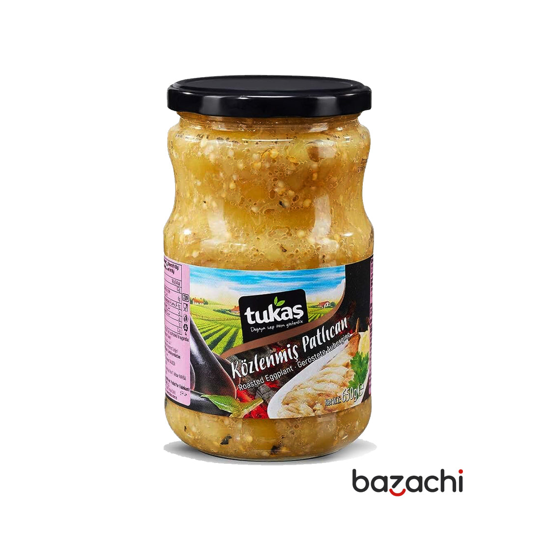 Tukas Roasted Eggplant (650g) - Kozlenmis Patlican