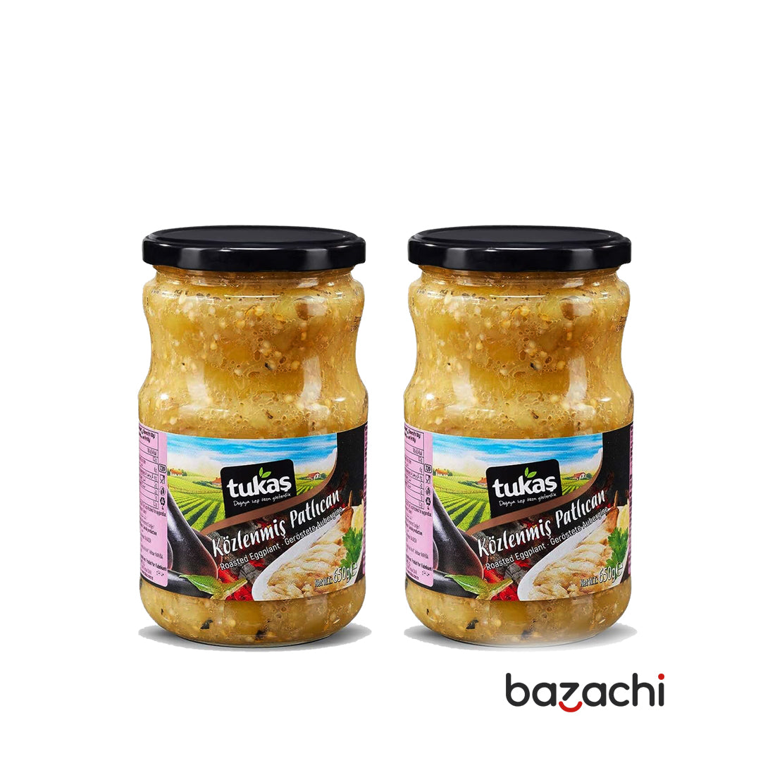Tukas Roasted Eggplant (650g) - Kozlenmis Patlican