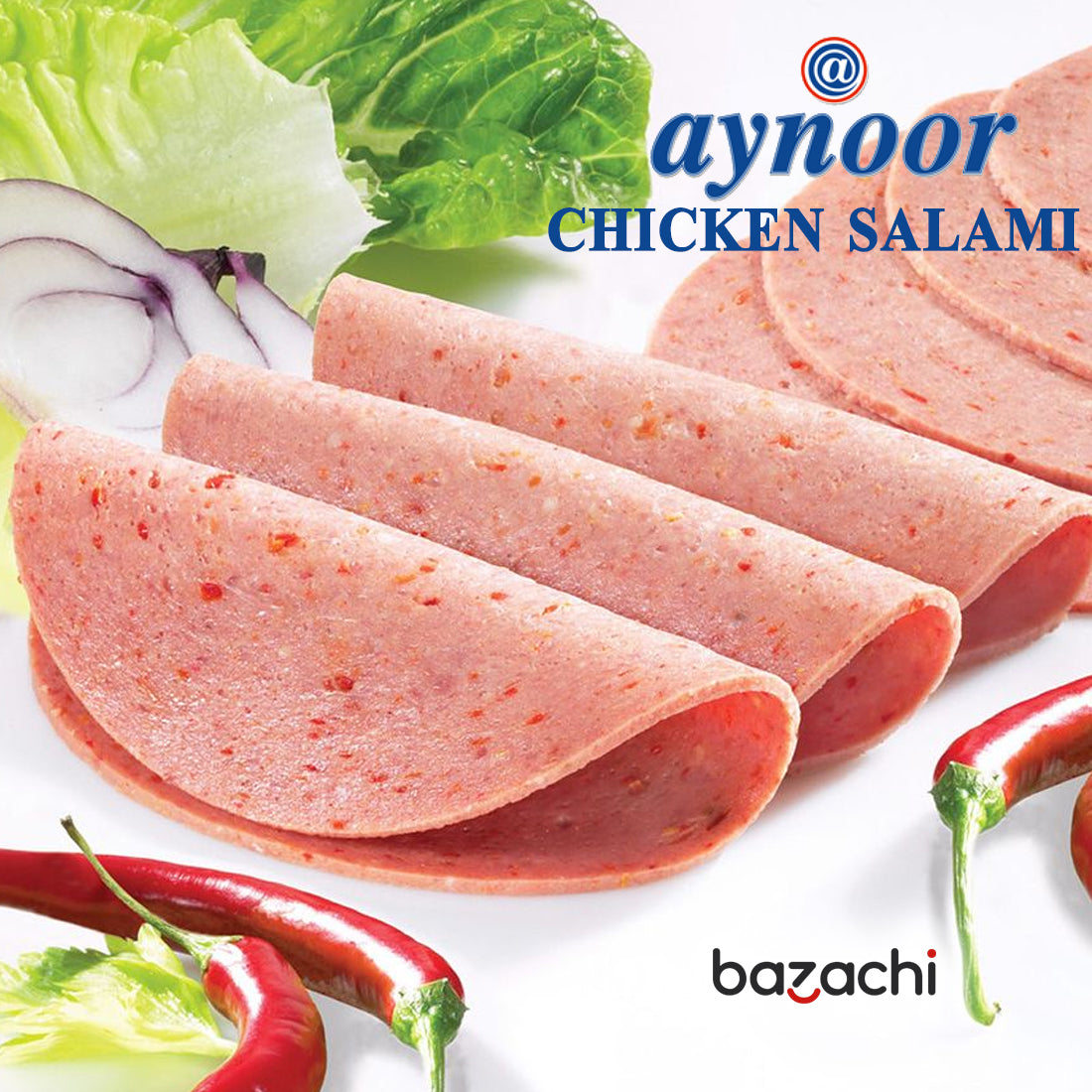 Aynoor Halal Chicken Salami 450g