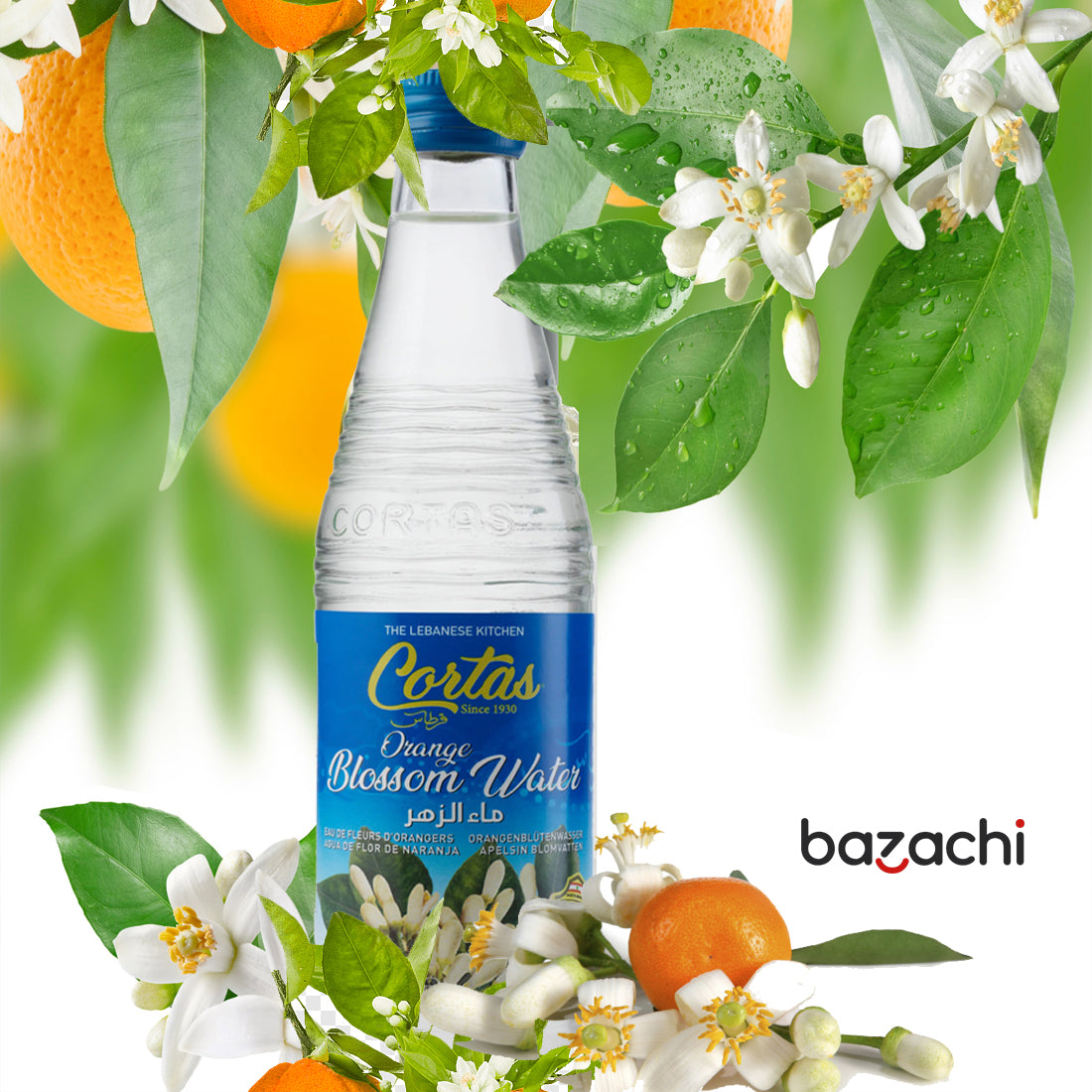 Cortas Gluten Free Orange Blossom Water 300ml