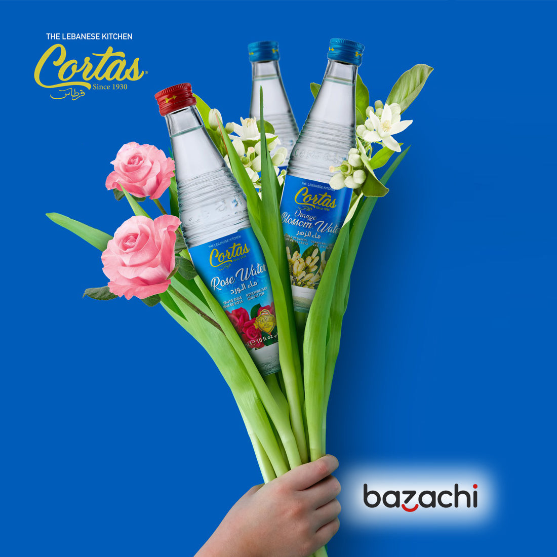 Cortas Gluten Free Rose Blossom Water, 300ml
