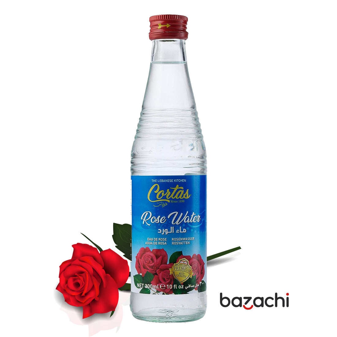 Cortas Gluten Free Blossom Rose Water 500ml