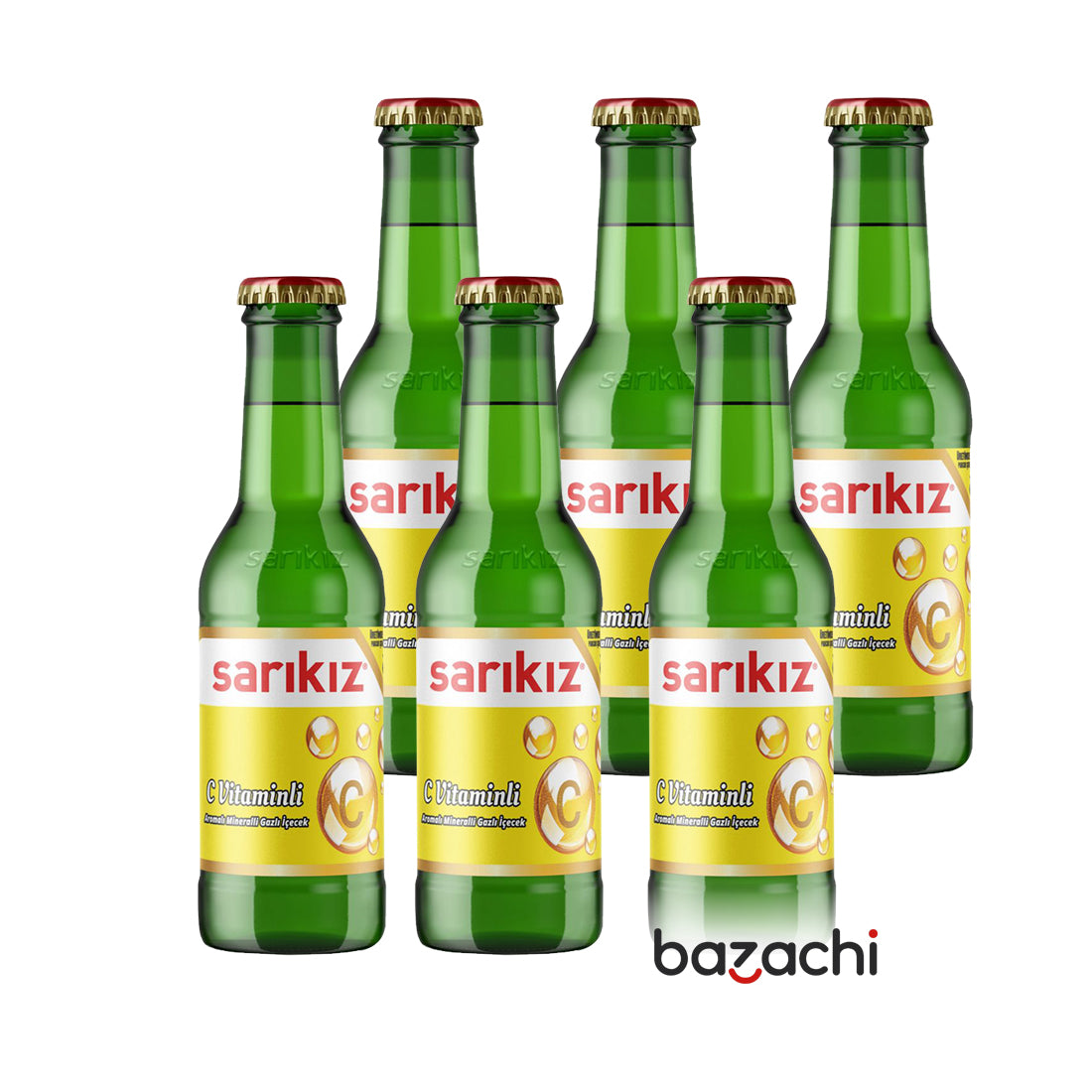 Sarikiz Vitamin C Mineral Water ( C Vitaminli Maden Suyu ) 200ml x 24