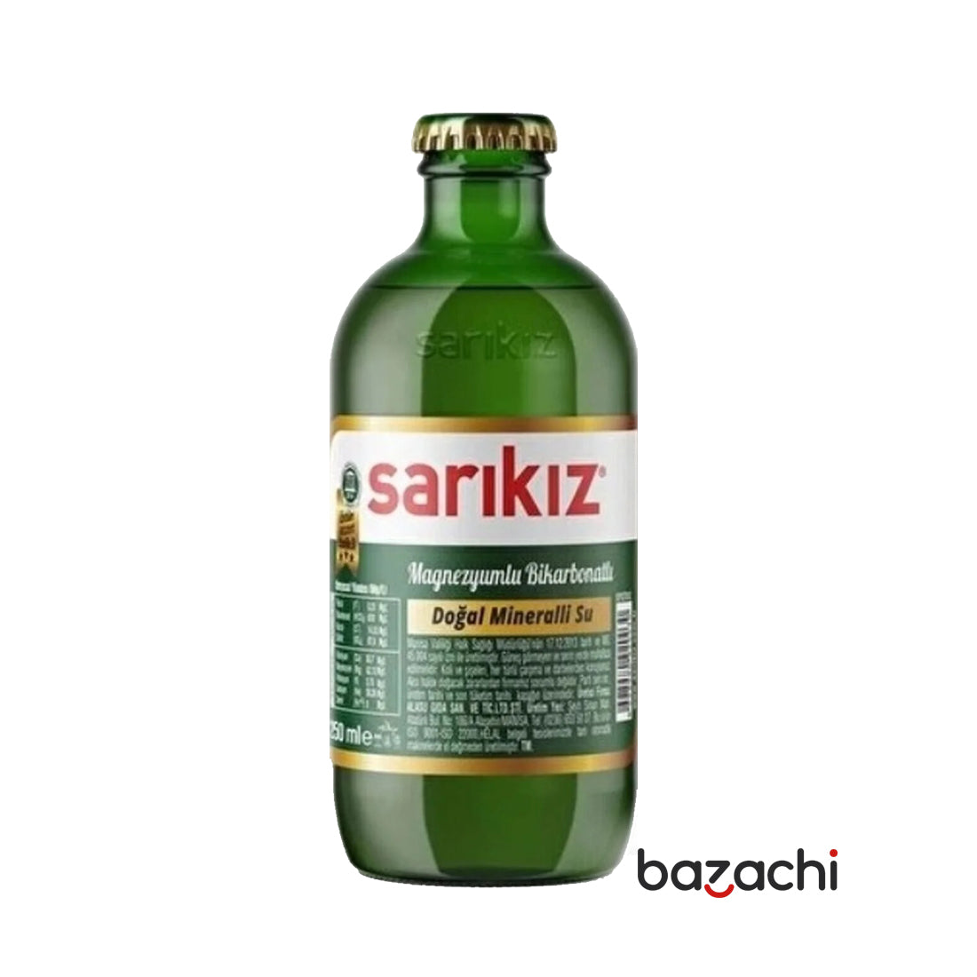 Sarikiz Natural Mineral Water - Maden Suyu 6x250ml