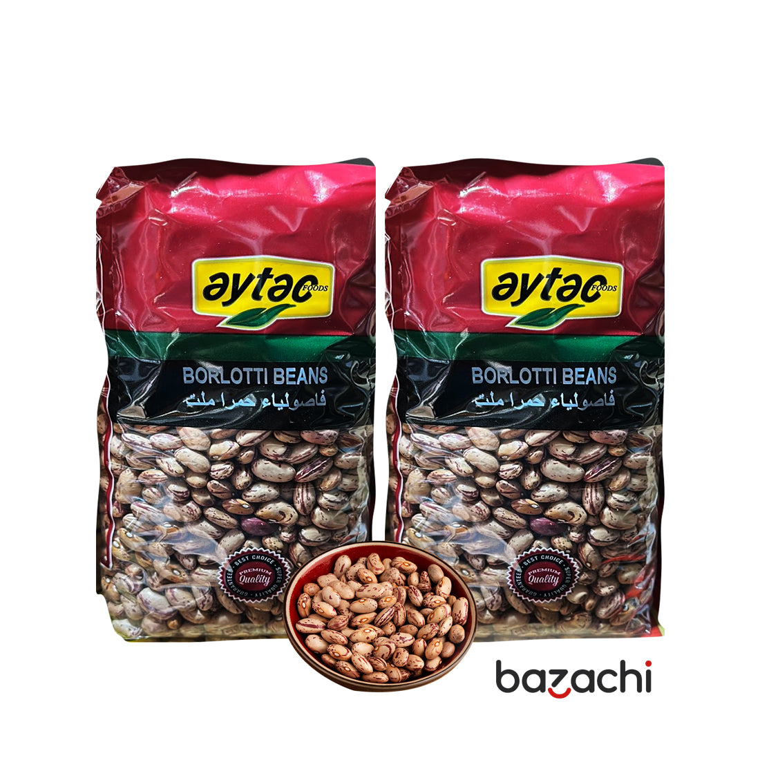 Aytac Borlotti Beans 1 Kg- Fasulye