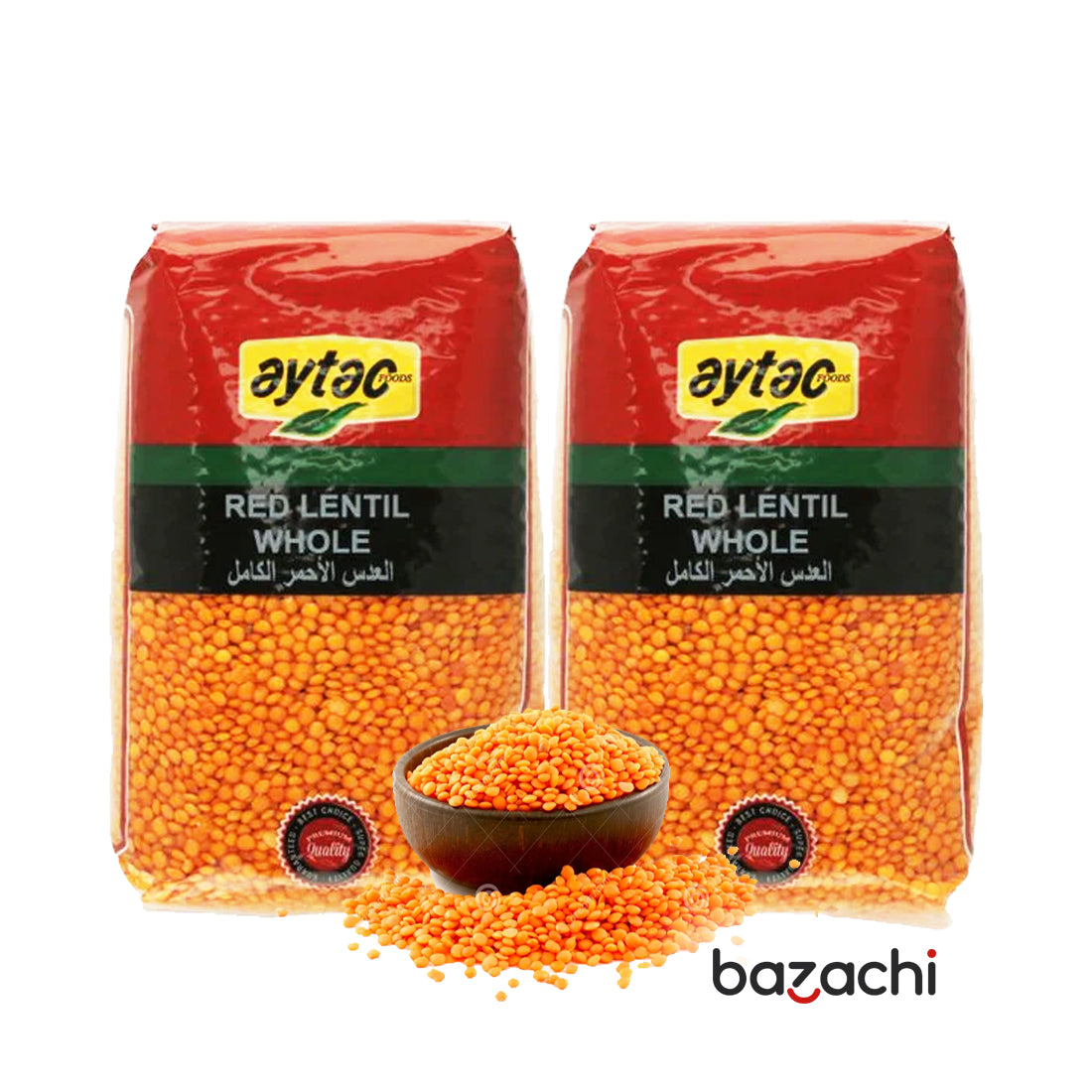 Aytac Canadian Red Lentils Whole 1 Kg