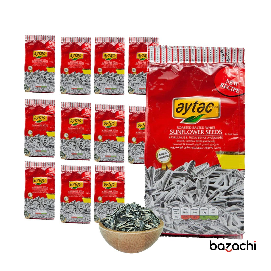 Aytac Ala Roasted Salted Sunflower Seeds, 250g