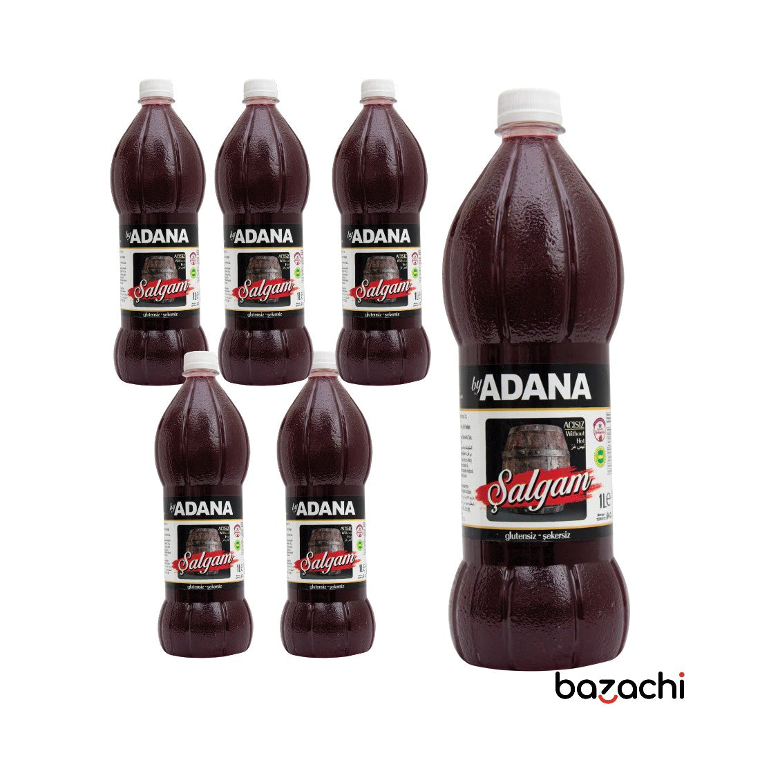 Adana Fermented Turnip Juice - Hot (Acili Salgam), Zero Sugar, Gluten-Free, 1L