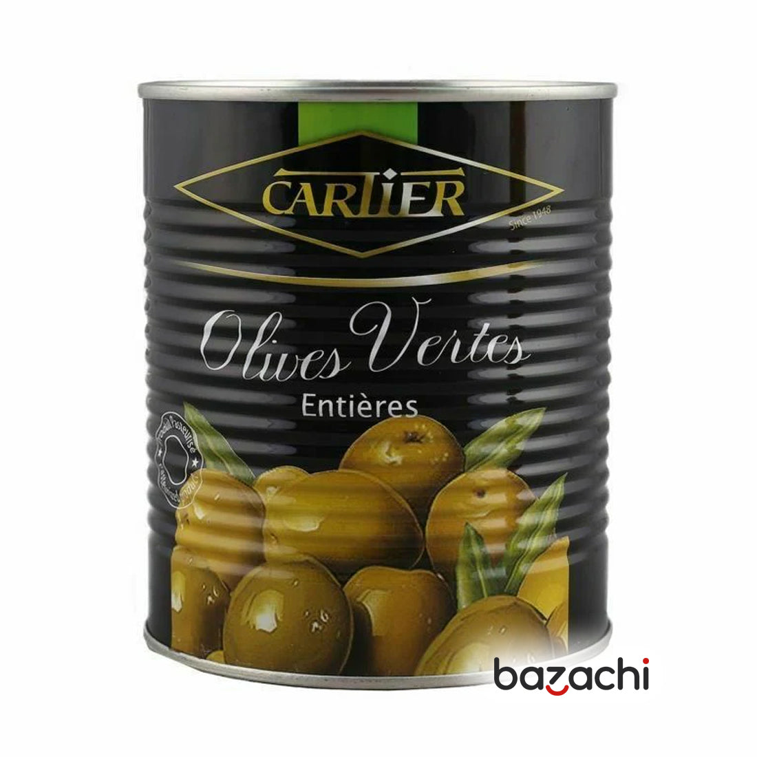 Cartier Whole Green Olives 850g