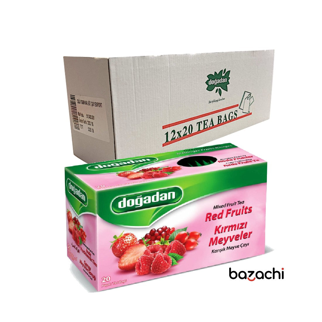Dogadan Red Fruits Tea (Kirmizi Meyveler Cayi) 20 Tea Bags