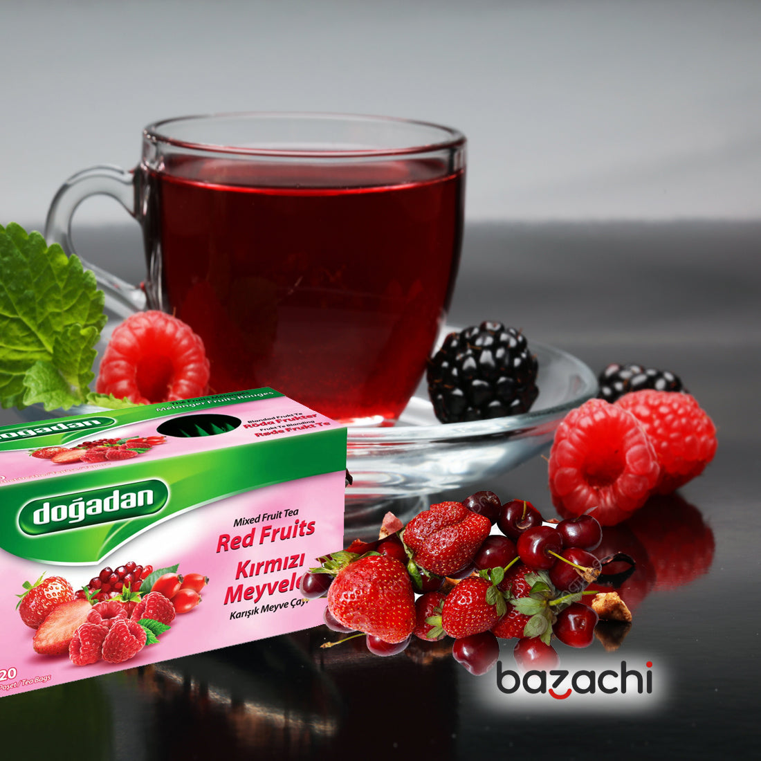 Dogadan Red Fruits Tea (Kirmizi Meyveler Cayi) 20 Tea Bags