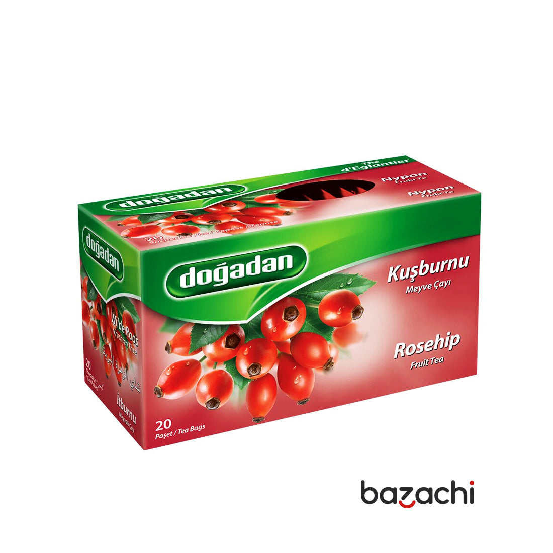 Dogadan Rosehip Tea (Kusburnu Cayi), 20Tea Bags