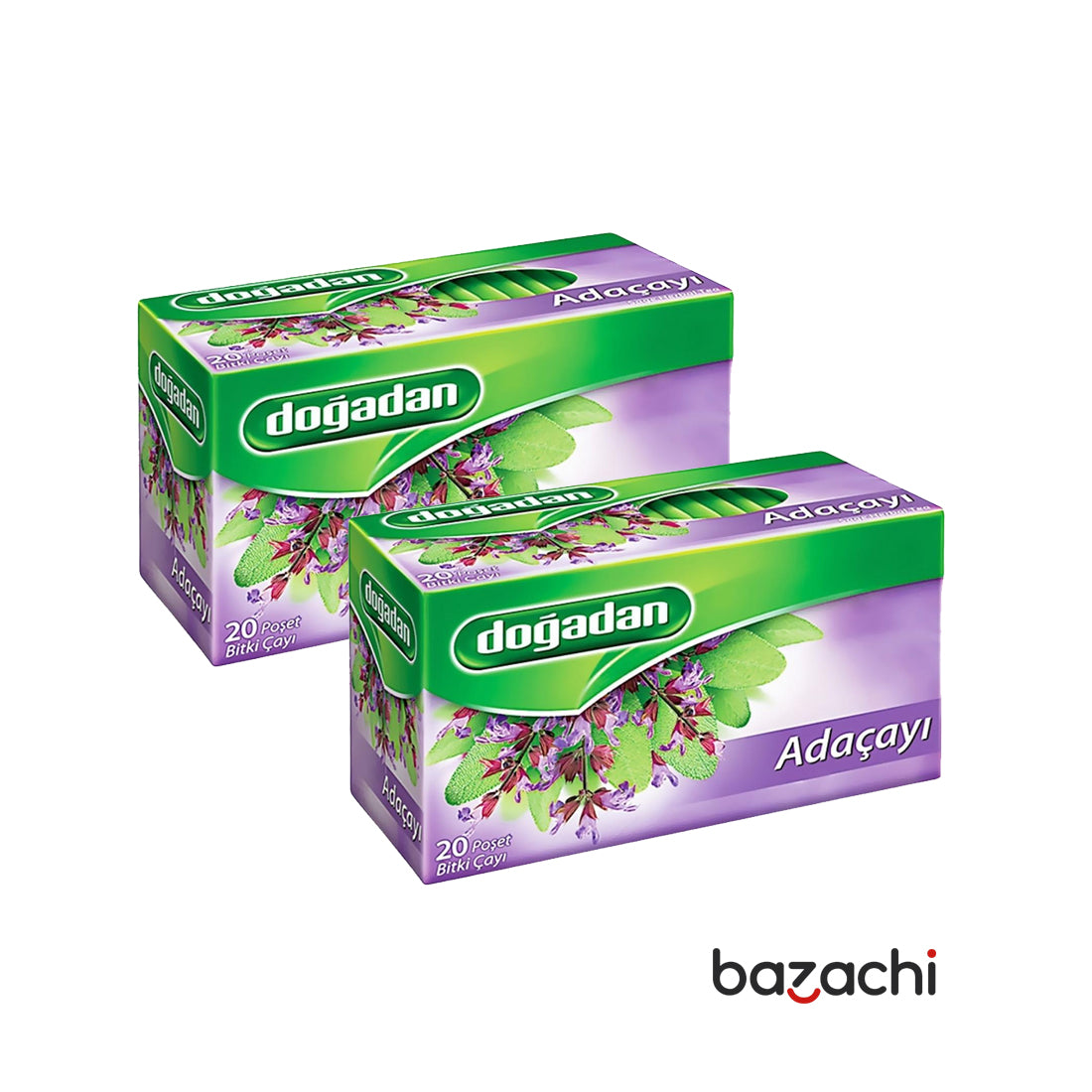 Dogadan Sage Herbal Tea Adacayi 20 Tea Bags